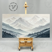 Plaster Art Minimalist Textured Painting #MM255