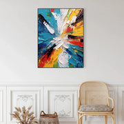 Colorful Abstract Textured Wall Art #AB 508