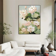 Flower And Tree Abstract  Canvas Art #FT 217