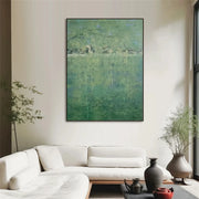 Blue & Green Abstract Wall Art #BG127