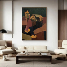 Abstract Portrait Wall Art #PT019