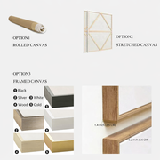 Minimalist Brown & Beige Art #MB002