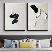 Minimalist Textured Painting Canvas Set of 2 #MM143