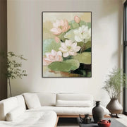 Flower And Tree Abstract Canvas Art #FT 219