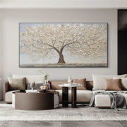 Flower & Tree Abstract Textured Wall Art #ML149