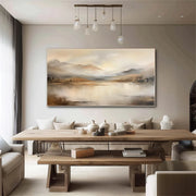 Abstract Mountain Canvas Art #MM319