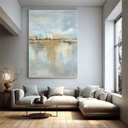 Blue & Green Abstract Wall Art #BG132