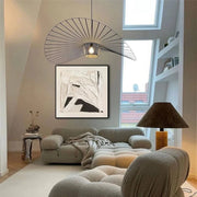 Wabi Sabi Textured Canvas Art #WS718