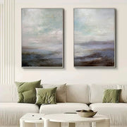 Ocean And Sky Painting Set of 2#OS 041