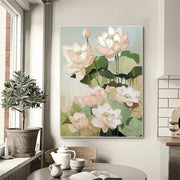 Flower And Tree Abstract  Canvas Art #FT 217