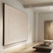 Beige & Brown Abstract #BB086