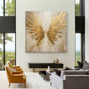 Abstract Angel Wing Textured Painting #AP051
