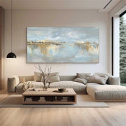 Blue & Green Abstract Wall Art #BG136