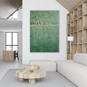 Blue & Green Abstract Wall Art #BG127