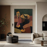 Abstract Portrait Wall Art #PT019