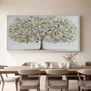 Flower & Tree Abstract Textured Wall Art #ML148