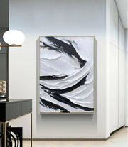 Plaster Art Minimalist Textured Painting #MM043