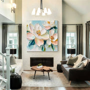 Flower & Tree Abstract Textured Wall Art #ML112