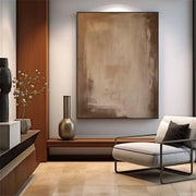 Beige & Brown Abstract #BB151