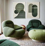 Abstract Tranquility Set of 2 #WS024