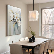 Flower & Tree Abstract Textured Wall Art #ML121