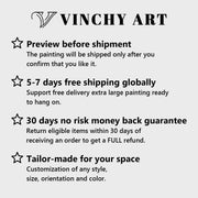 Abstract Portrait Wall Art #PT013