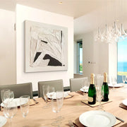 Wabi Sabi Textured Canvas Art #WS718