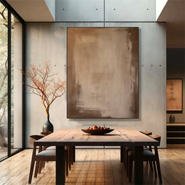 Beige & Brown Abstract #BB151