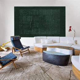 Blue & Green Abstract #BG025