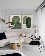 Abstract Tranquility Set of 2 #WS024