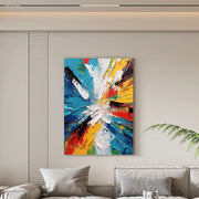Colorful Abstract Textured Wall Art #AB 508