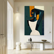 Abstract Portrait Colorful Painting #AP030