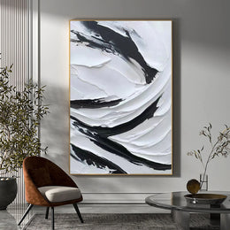 Plaster Art Minimalist Textured Painting #MM043