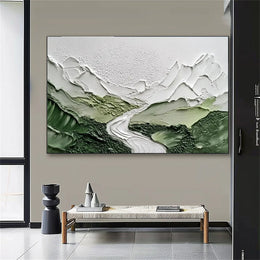 Plaster Art Minimalist Textured Painting #MM312