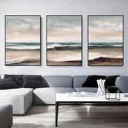 Sea & Sky Textured Art Set of 3 #MS110