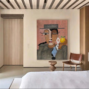 Abstract Portrait Colorful Painting #AP040