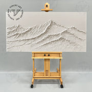 Plaster Art Minimalist Textured Painting #MM118