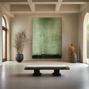 Black & Green Abstract #BG114