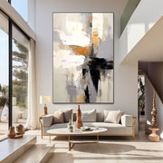 Abstract Plaster Painting 