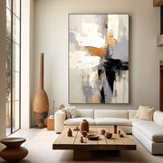 Abstract Plaster Painting 