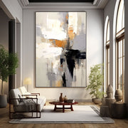 Abstract Plaster Painting 