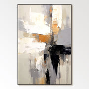 Abstract Plaster Painting 