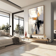 Abstract Plaster Painting 