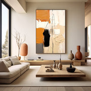 Abstract Plaster Painting 