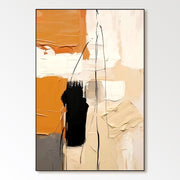 Abstract Plaster Painting 