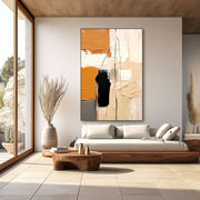 Abstract Plaster Painting 