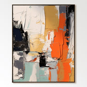 Abstract Plaster Painting 