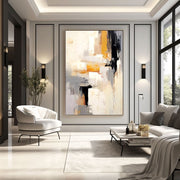 Abstract Plaster Painting 