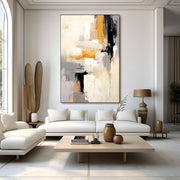 Abstract Plaster Painting 