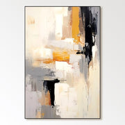 Abstract Plaster Painting 